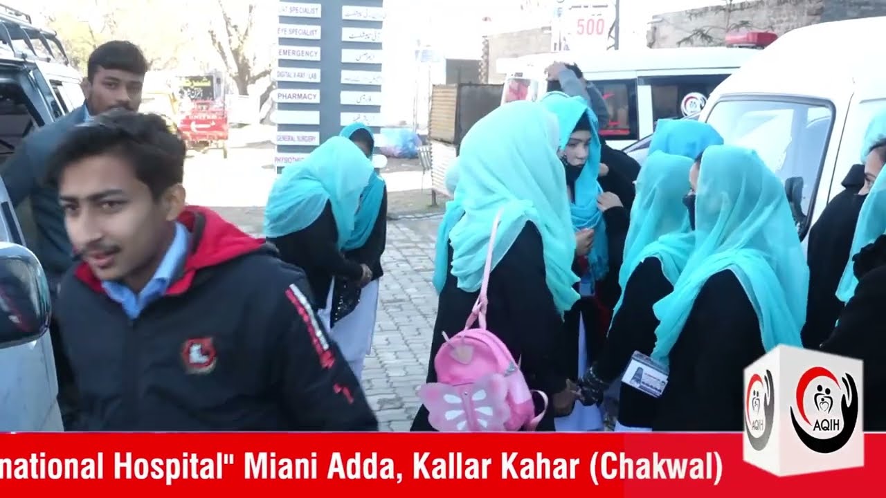 Free Medical Camp AQI Hospital Miani Kallar Kahar by KMIHS 2nd day 31 Dec 2022