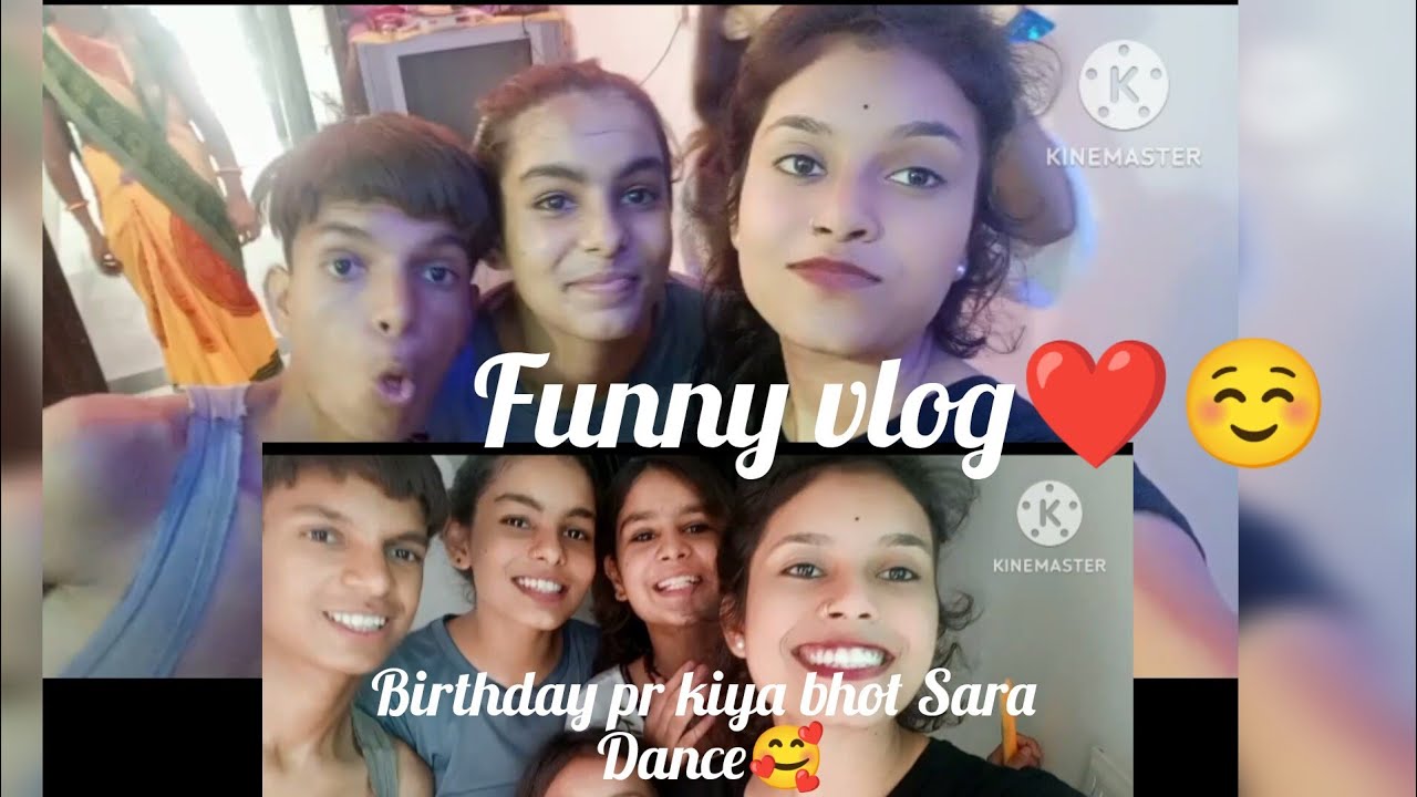 Birthday pr kiya dhamakedar dance❤️😂 // Funny vlog😂