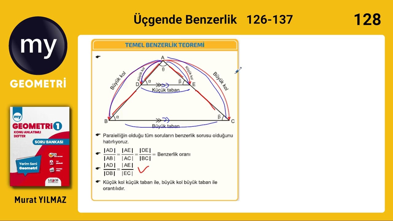 Üçgende Benzerlik Konu Anlatım