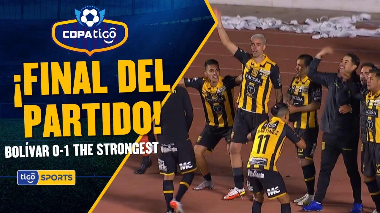 &iexcl;Final del partido! The Strongest venci&oacute; a Bol&iacute;var en el cl&aacute;sico pace&ntilde;o.