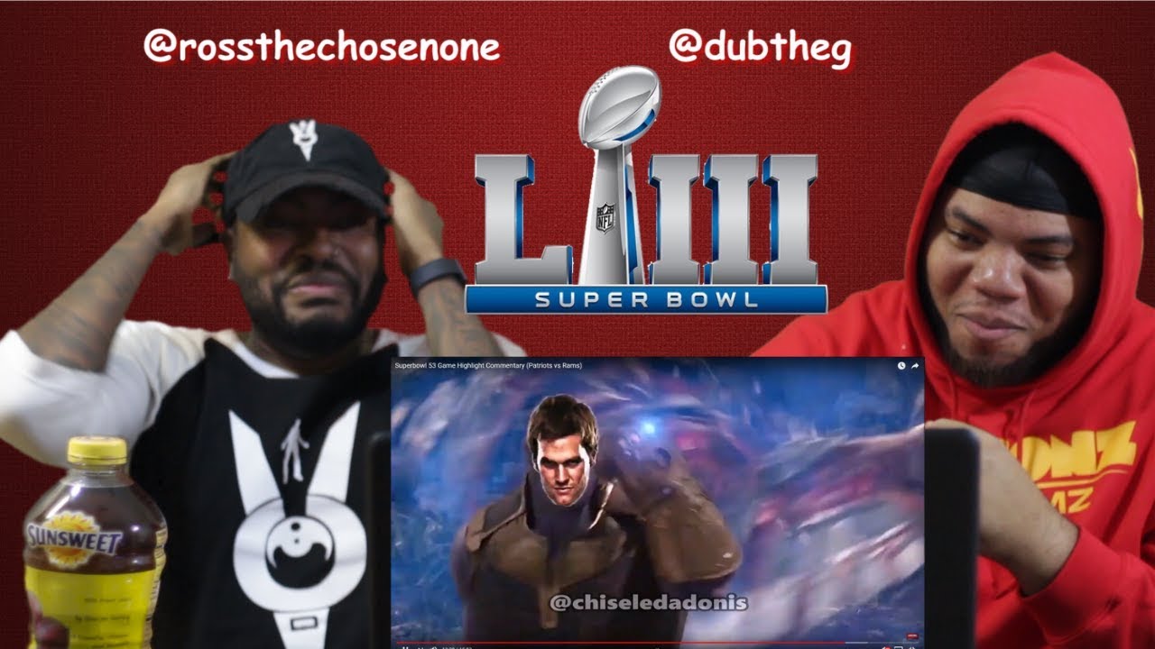 Chiseled Adonis Superbowl 53 Highlight Commentary - (TRY NOT TO LAUGH)