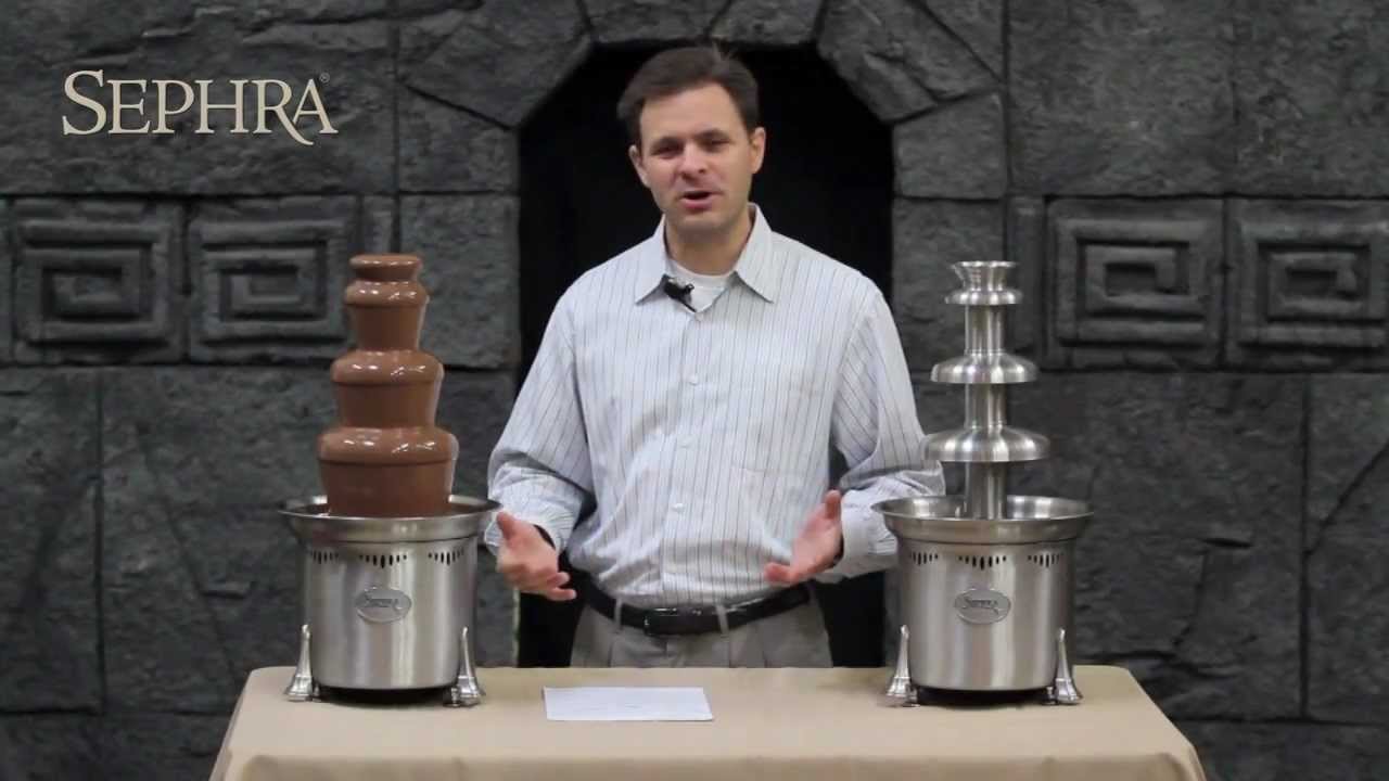 Sephra - (Part 2) Troubleshooting Your Chocolate Fountains