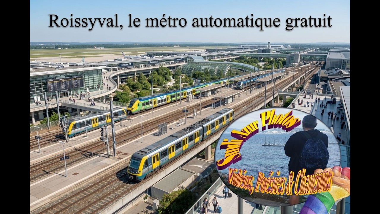 Roissyval (2024) - CDGVAL (métro aéroport de Paris gratuit)