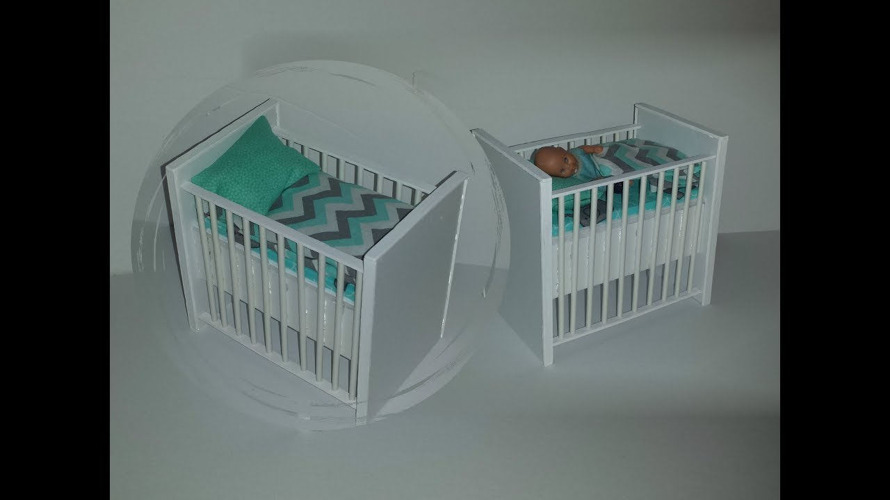 How to make a Doll Baby Crib