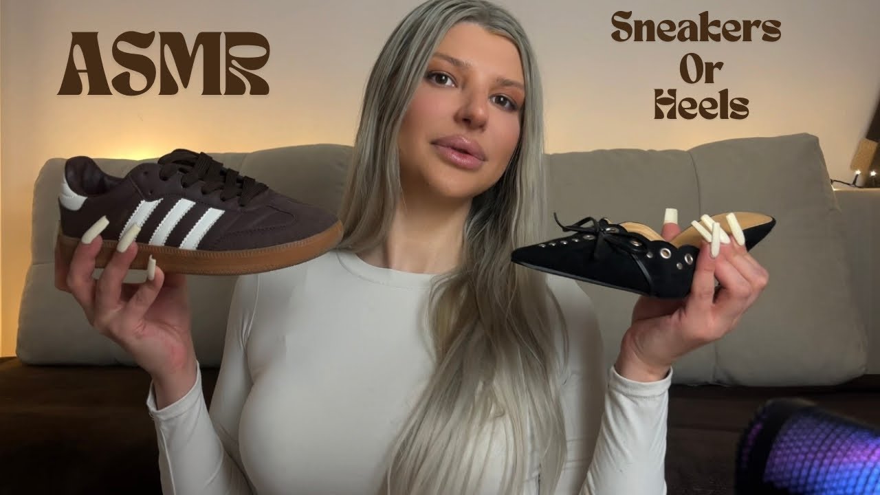 ASMR Shoes Tapping & Scratching 👟👠 with Yapping 