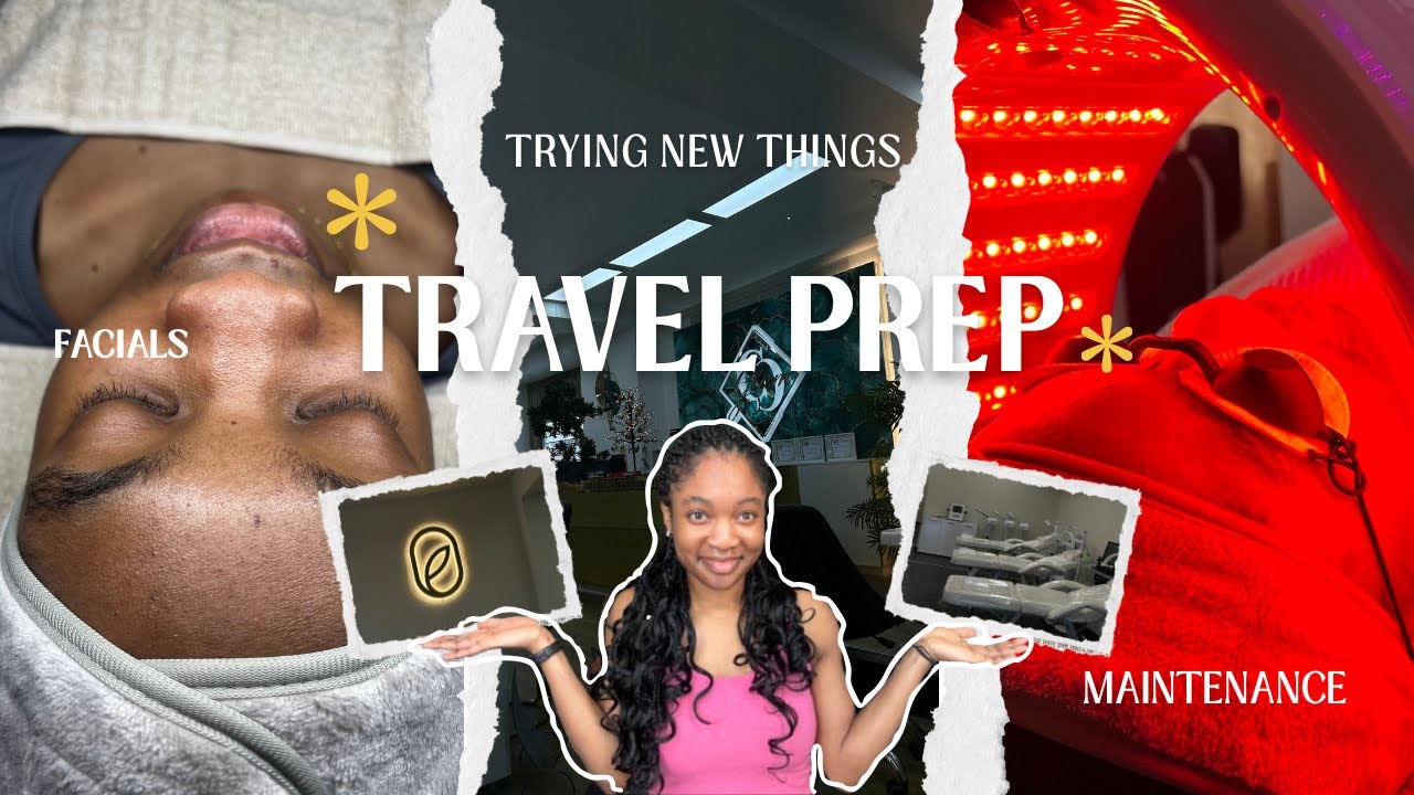 PREP & PACK with me for vacation 🧳🚗| errands, fresh nails, hair, facials etc...