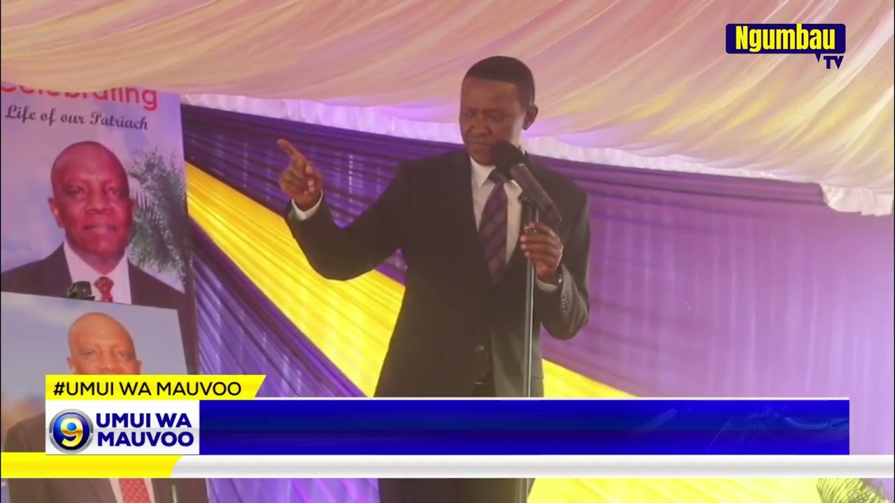 Dr Alfred Mutua niwaumbula kana kyama kya maendeleo chapchap kiyiisa umelwa ni syama ingi.