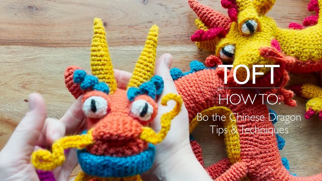 How to Crochet Bo the Chinese Dragon