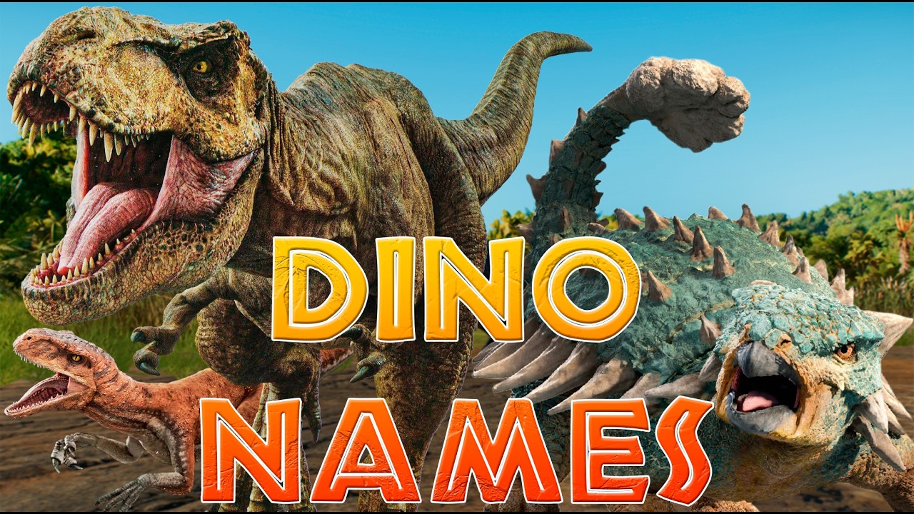 All Named Dinosaurs from the Jurassic Franchise