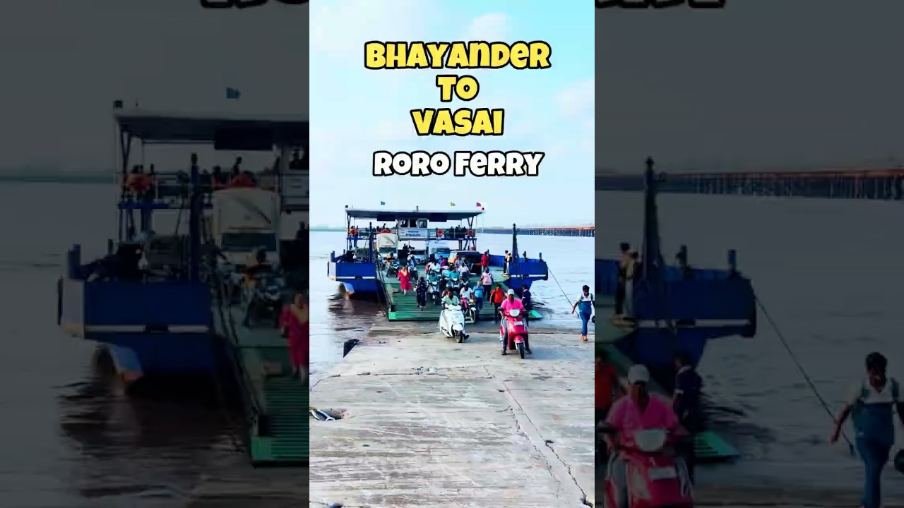 #Bhayander to #Vasai ferry #vlog #mirabhayandar #bhayander #trending #youtubeshorts #yt #travelvlog