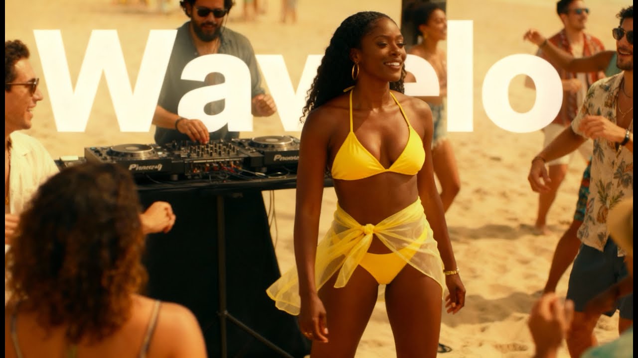 Wavelo - Summer In Your Eyes - (Official Afro House Music Video 2025) | AI Cinematic