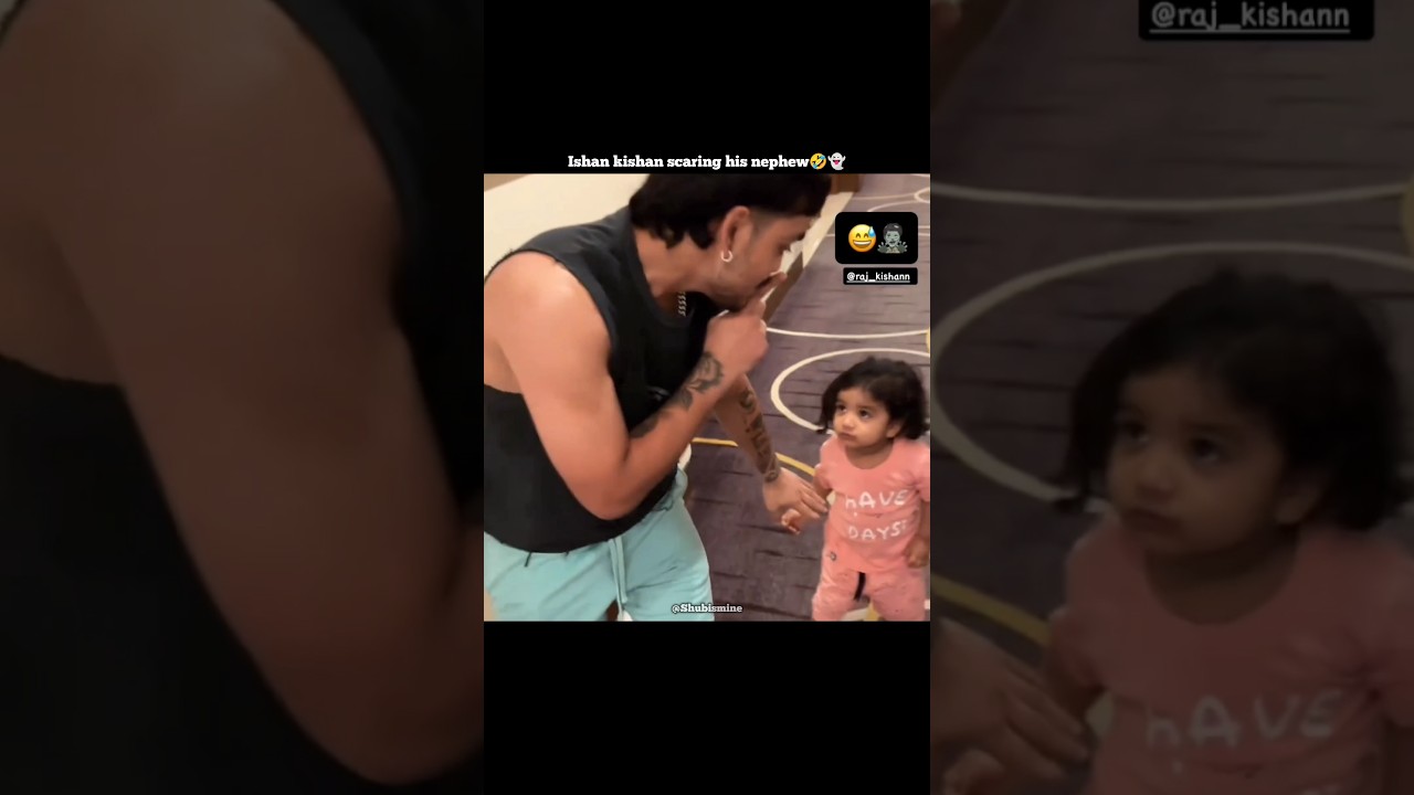 ishan ne bacche ko dara dia🤣👻| #ishankishan #shortsviral #funny