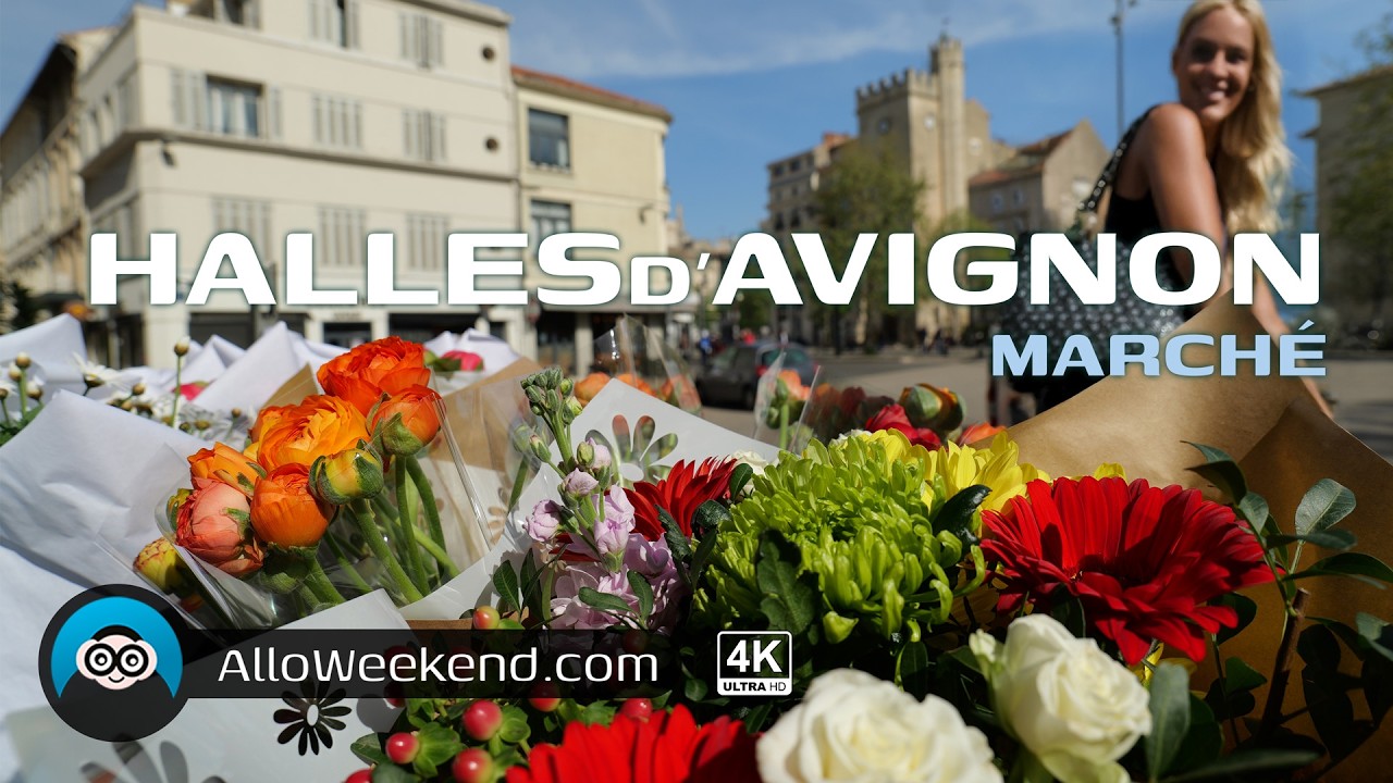 Marché Les Halles d'Avignon dans le Vaucluse