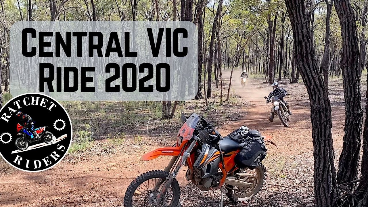 Central Victoria ride - THE CHAINS ARE OFF!