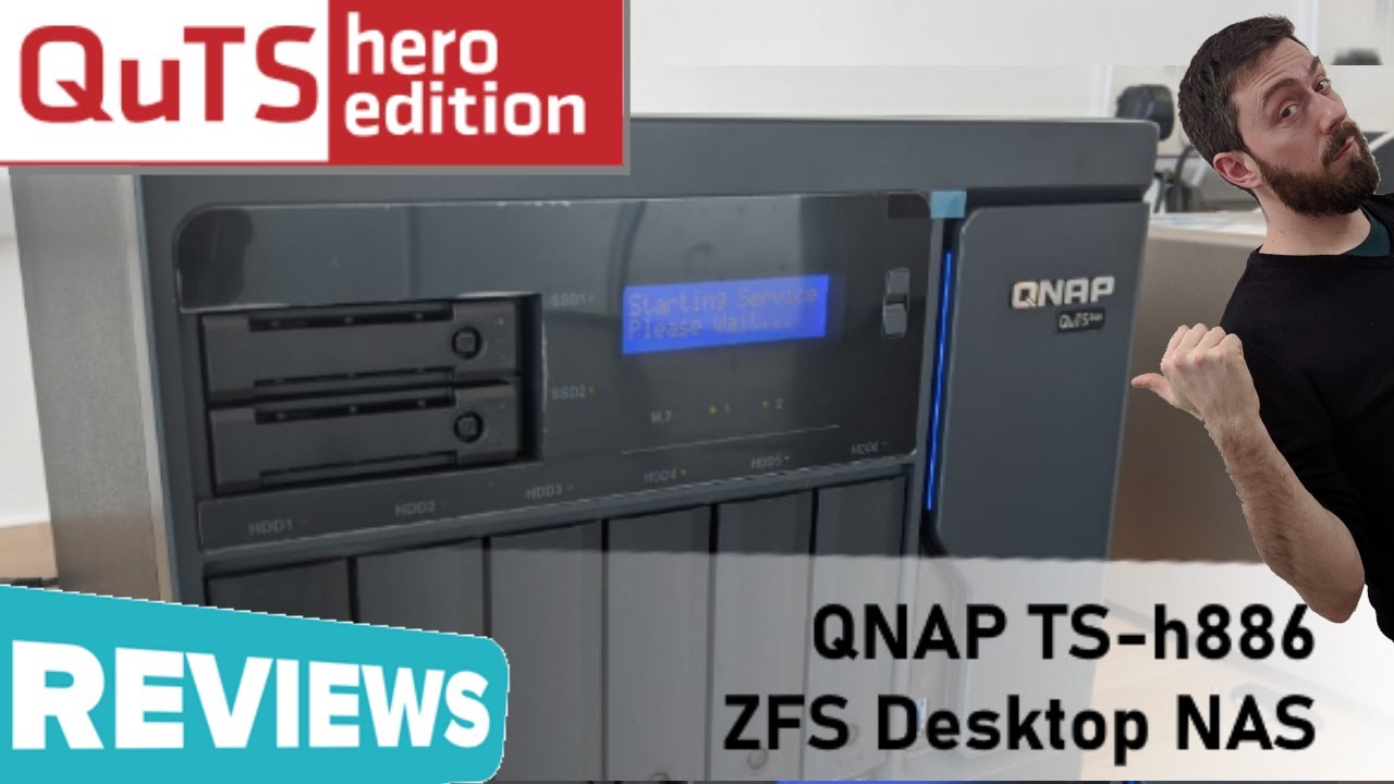 QNAP TS-h886 ZFS NAS Hardware Review