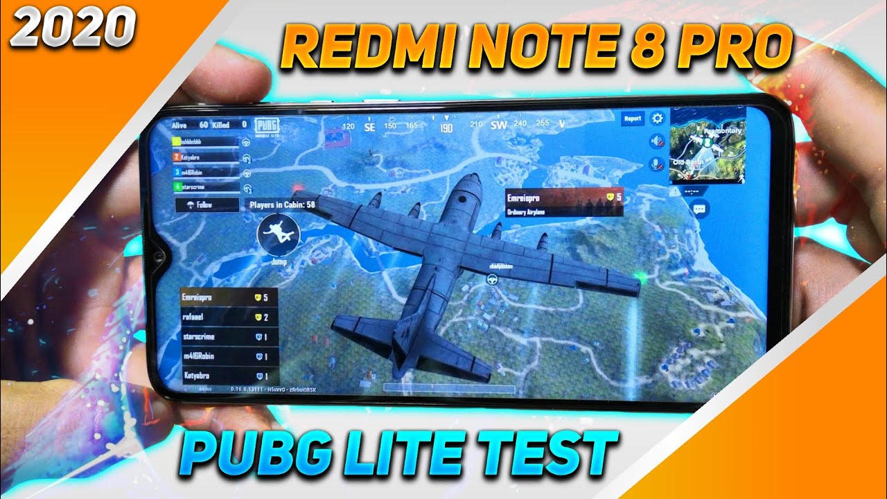 Redmi Note 8 Pro Pubg Lite Test High Graphics Settings in 2020|Redmi Note 8 Pro Pubg|2020
