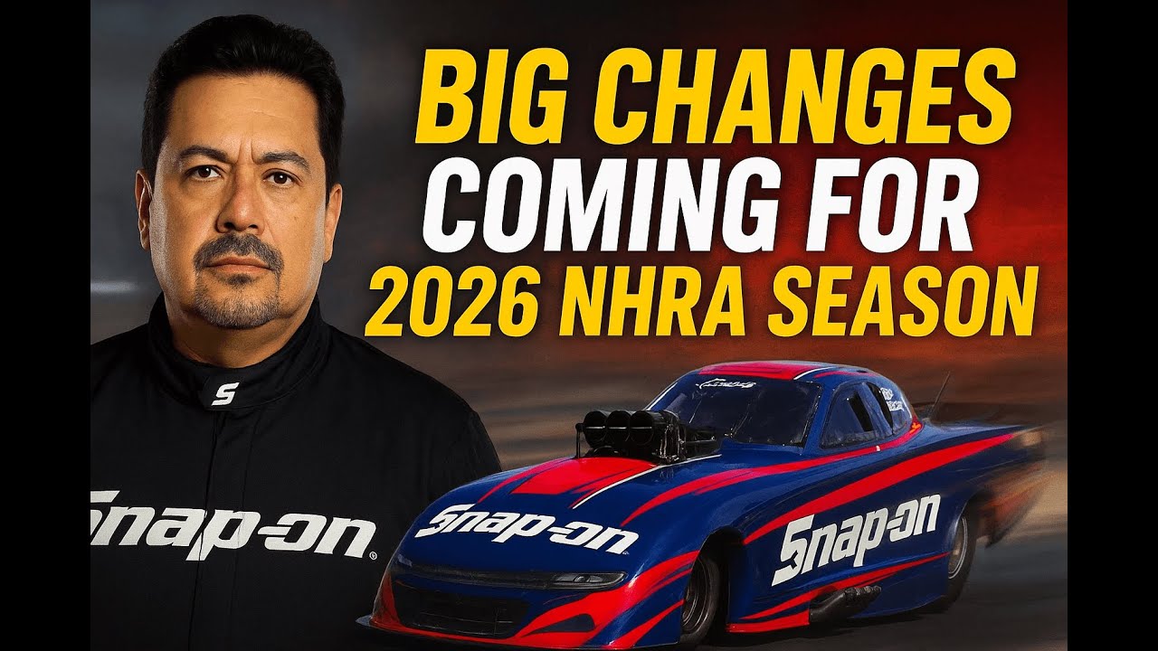 Круз Педрегон меняет состав Crew Chief! Большие перемены в сезоне NHRA 2026 года