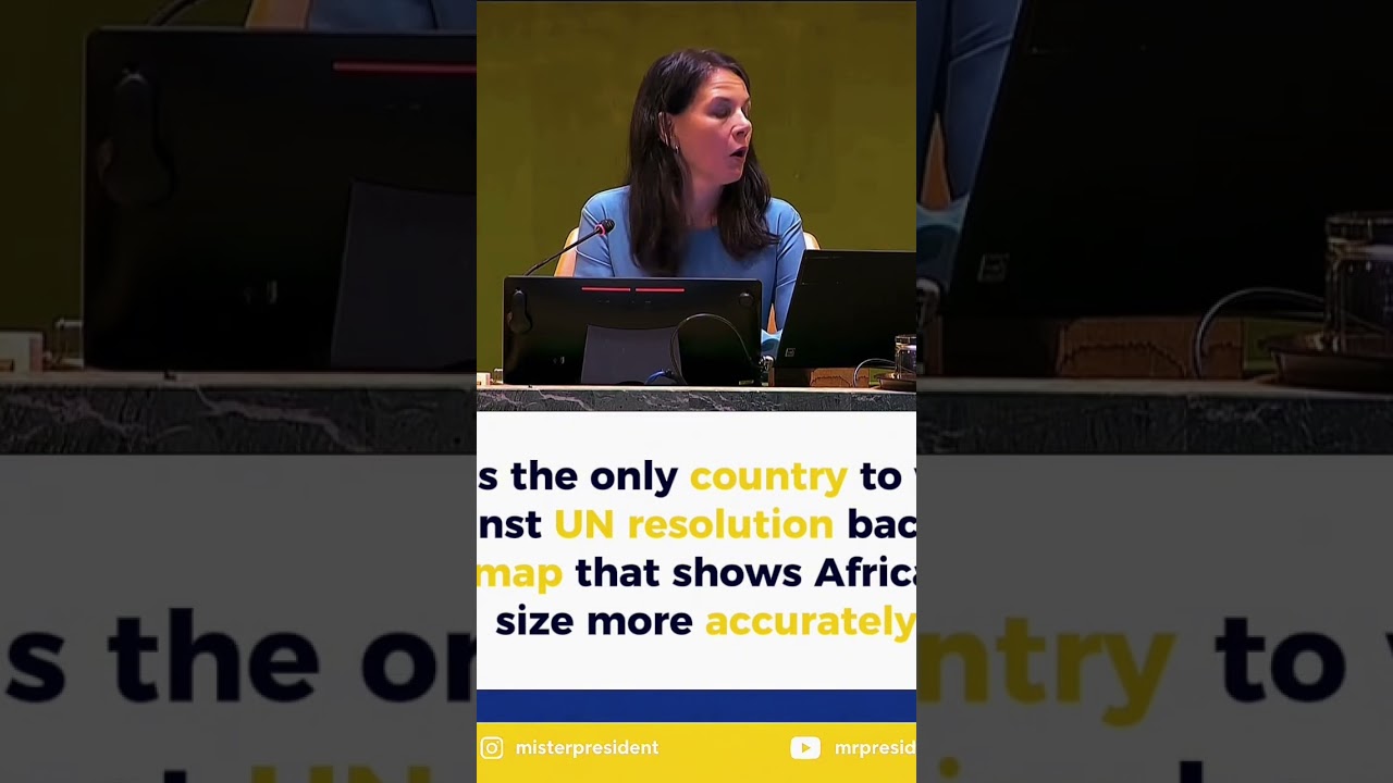 US votes against UN resolution backing a map that shows Africa&rsquo;s size #un #us #africamap