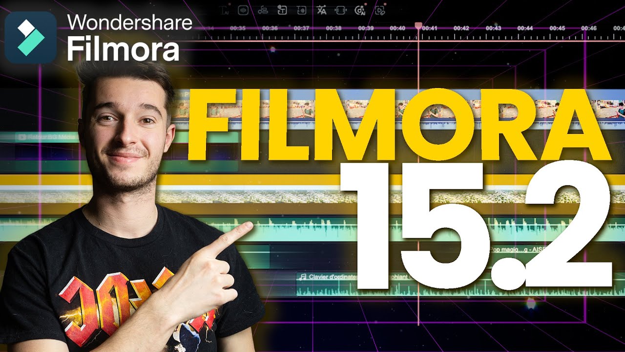 Filmora 15.2 est là ! 🚀 Topaz, Rééclairage et bien plus !