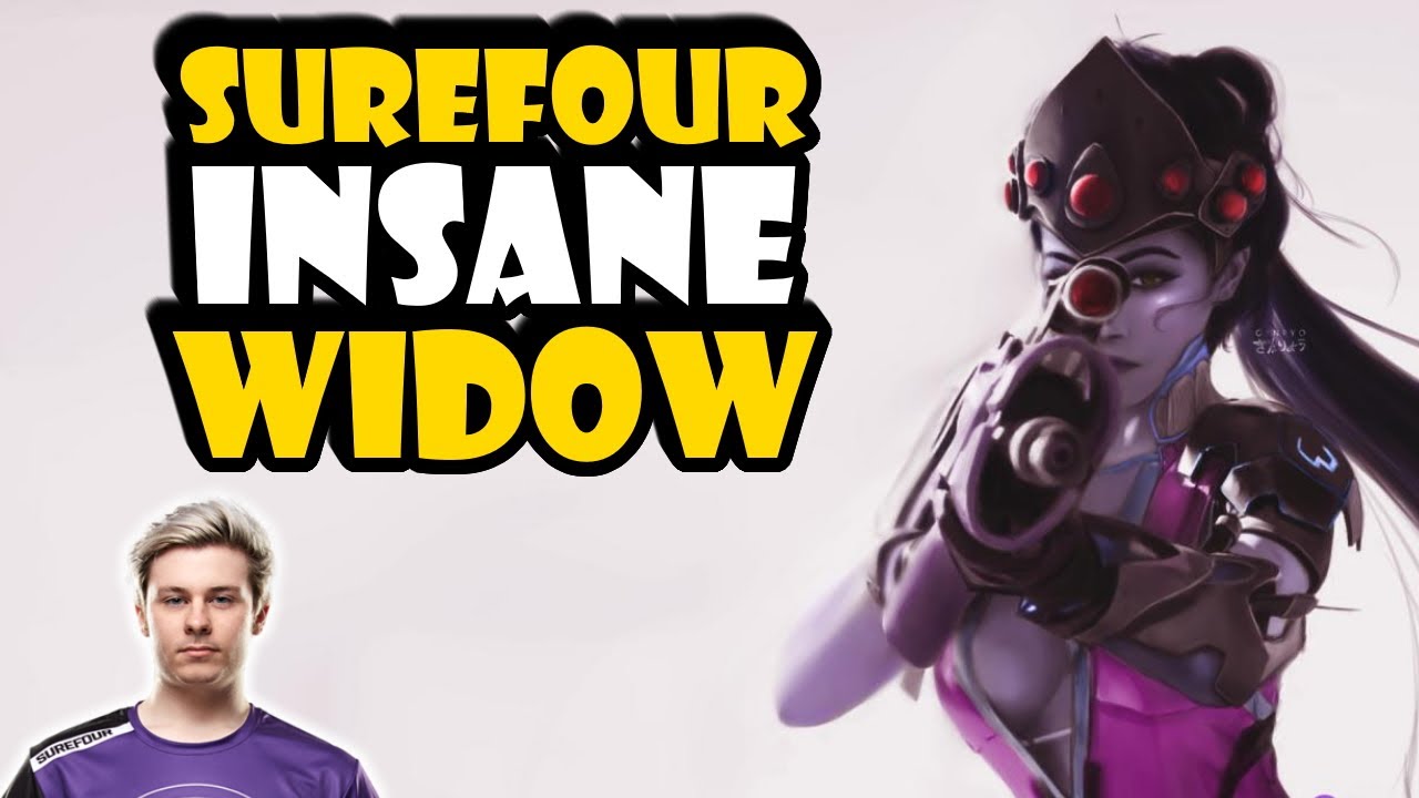 Surefour is still insane on Widowmaker! - Overwatch Season 22