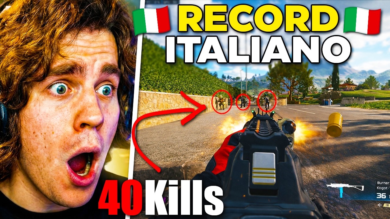REACTION al NUOVO RECORD ITALIANO su BLACK OPS ROYALE di 40 KILLS in Solo vs Quads (AVALON WARZONE)