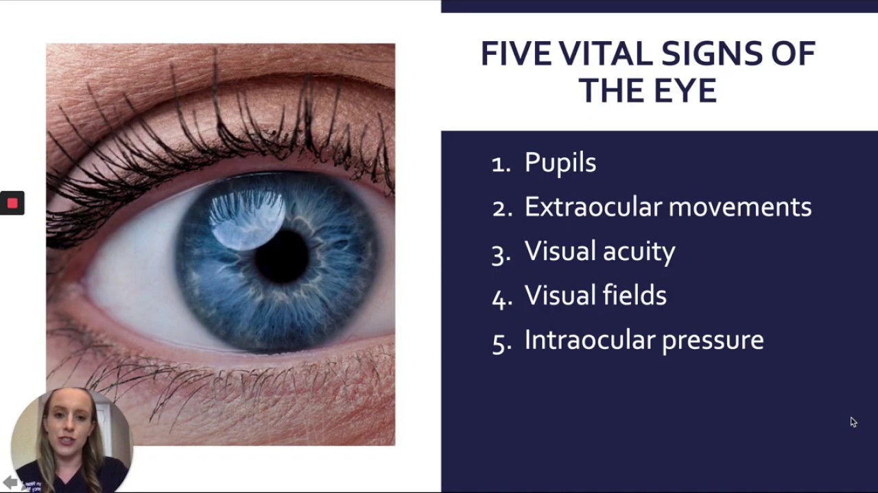 5 Vital Signs of the Eye