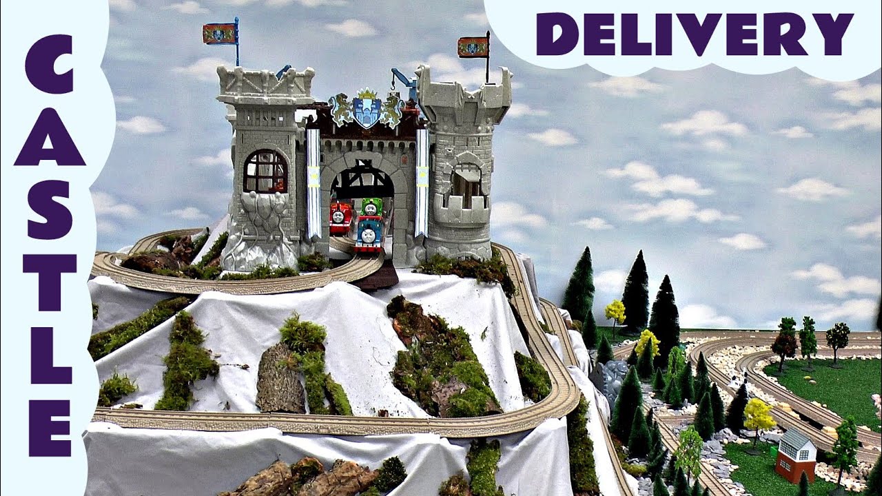 Thomas And Friends King Of The Railway Ulfstead Castle Delivery Set