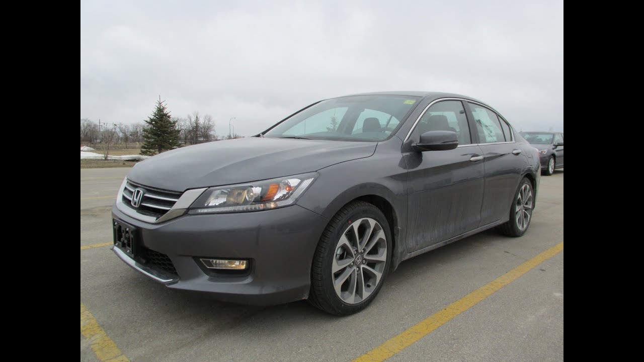 2013 Honda Accord Sport Start up, Walkaround and Vehicle Tour