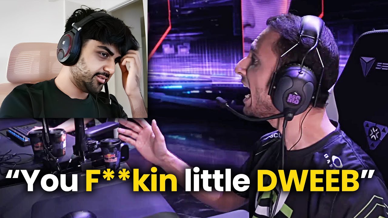 The TRASH Talk From FNS Is Scary During a VCT Match(Leaked Comms)