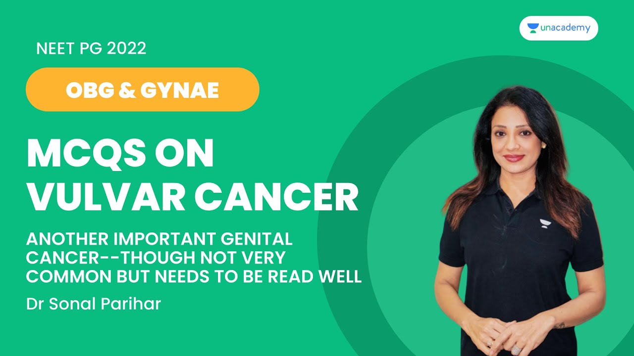 MCQs on Vulvar Cancer | Important Genital Cancer | Dr. Sonal Parihar | Let's Crack NEET PG
