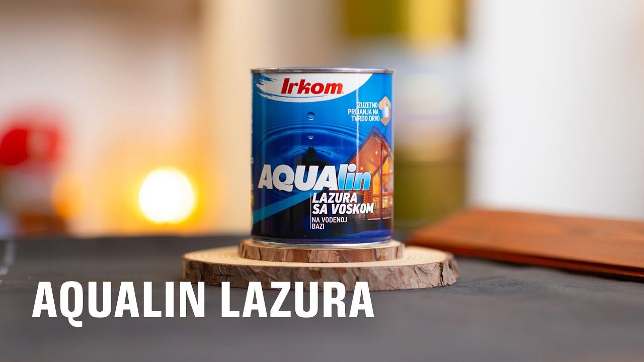 Aqualin Lazura sa voskom / Zaštita Drveta / Pravilna Upotreba