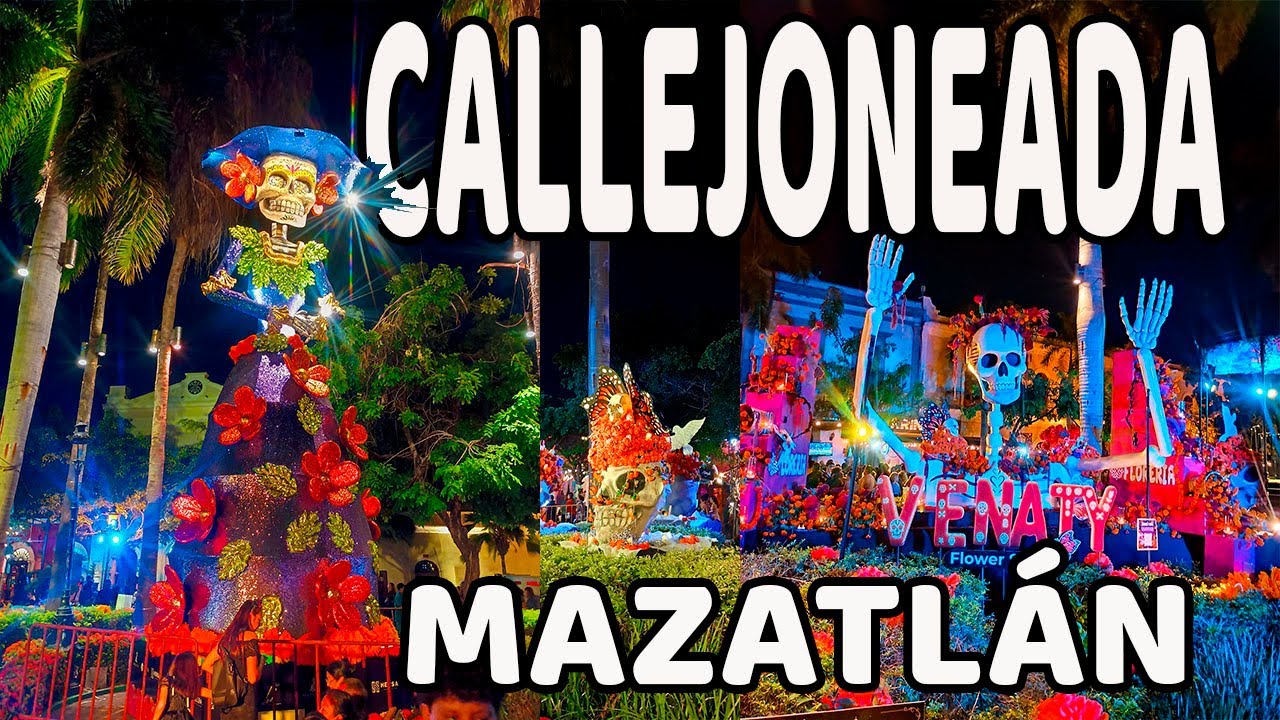 ✔️ CALLEJONEADA de Dia de Muertos en MAZATLÁN SINALOA 🇲🇽