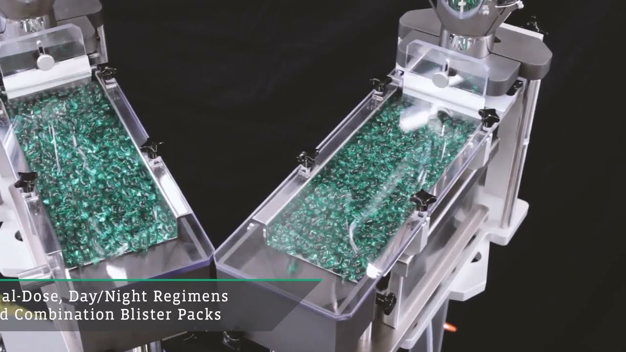 Dual-Dose Product Feeding Solution with a TF1e Blister Machine and FA1 Pick & Place Feeder
