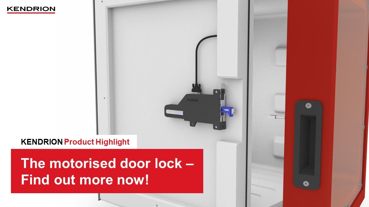 The motorised door lock  - Find out more about functionality, mounting and technical benefits!