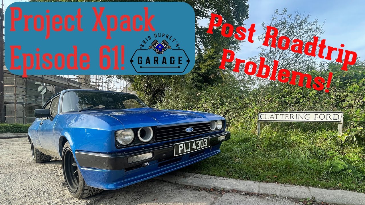 Project Xpack Episode 61 - Post Roadtrip Problems! Ford Capri 2.9 Cosworth Twin Turbo.