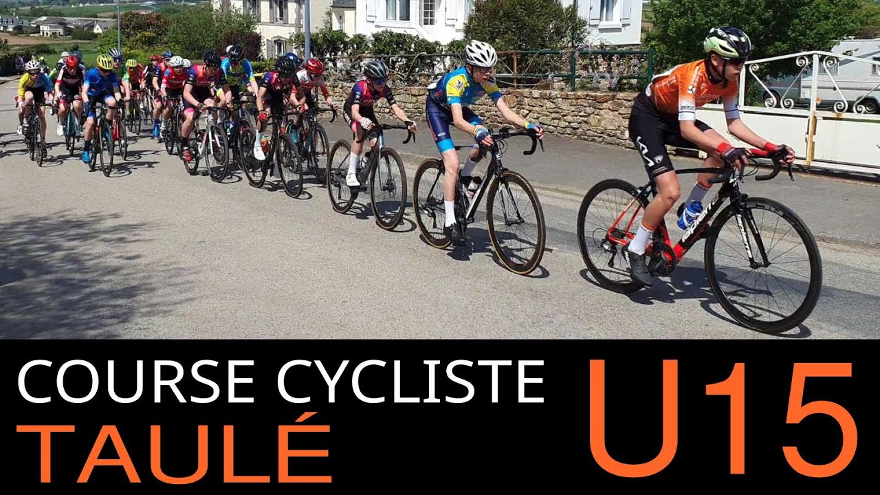 Course cycliste U15/Minimes de Taulé 2024