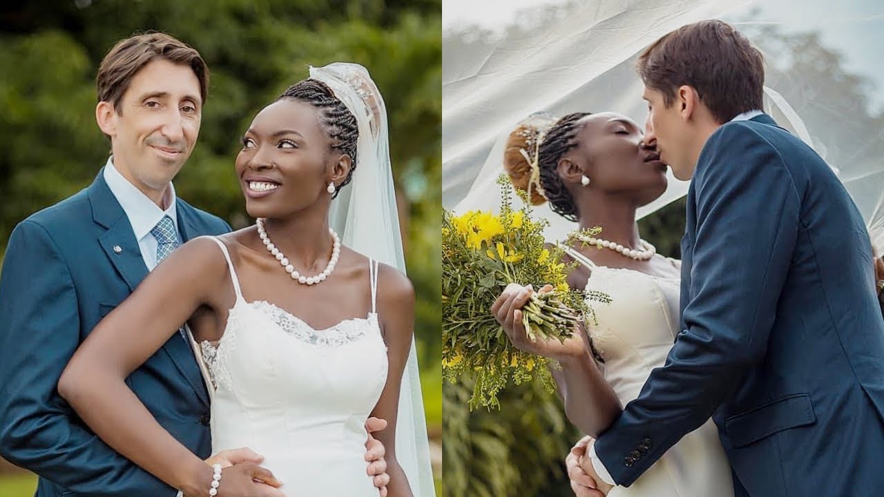 UK whiteman travels all the way to GHANA to marry Voltarian…Beautiful wedding💕