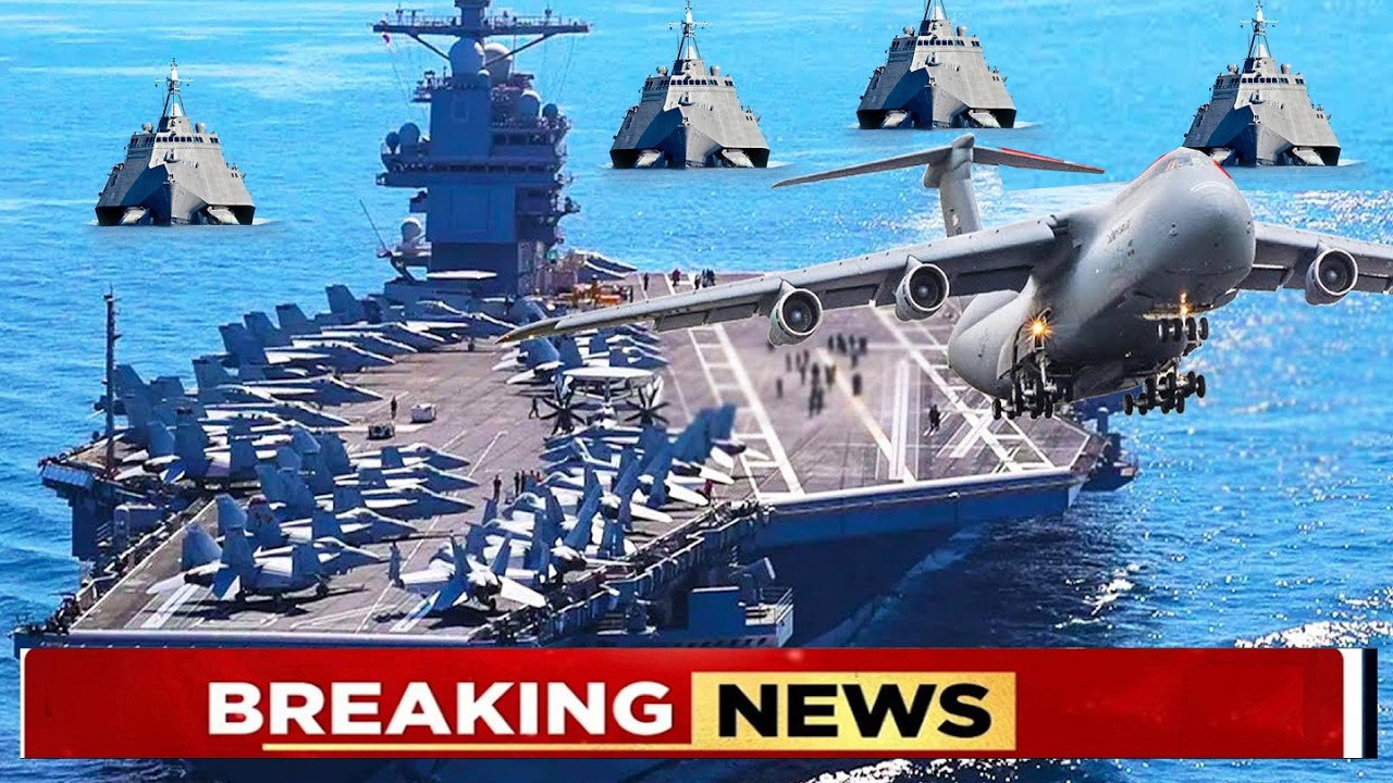 Dozens of US aircraft carriers are conducting flight operations in the Pacific Ocean & the SCS