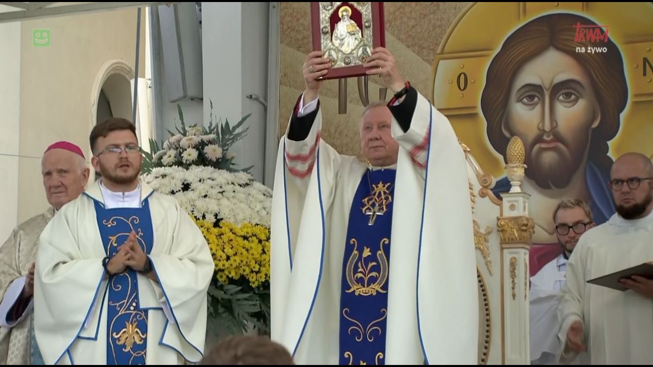 XXXV Pielgrzymka Rodziny Radia Maryja na Jasną G&oacute;rę: Msza święta