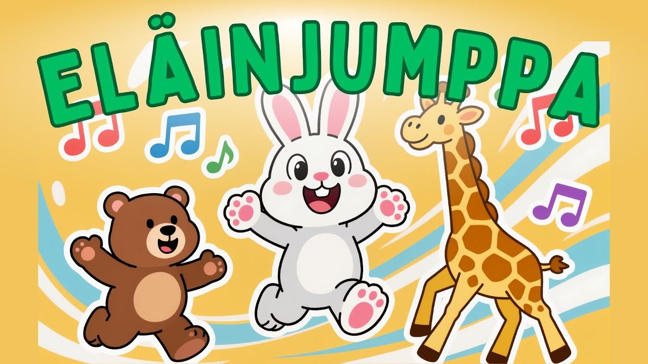 Eläinjumppa lapsille | Taukojumppa – Liikutaan kuin eläimet 🐻