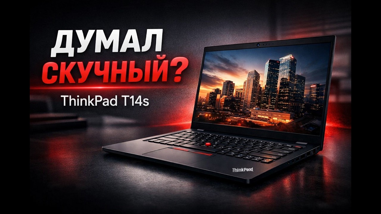 Lenovo ThinkPad T14s &mdash; лучший бизнес-ноутбук 2026? Core Ultra 7 / 32GB / 1TB