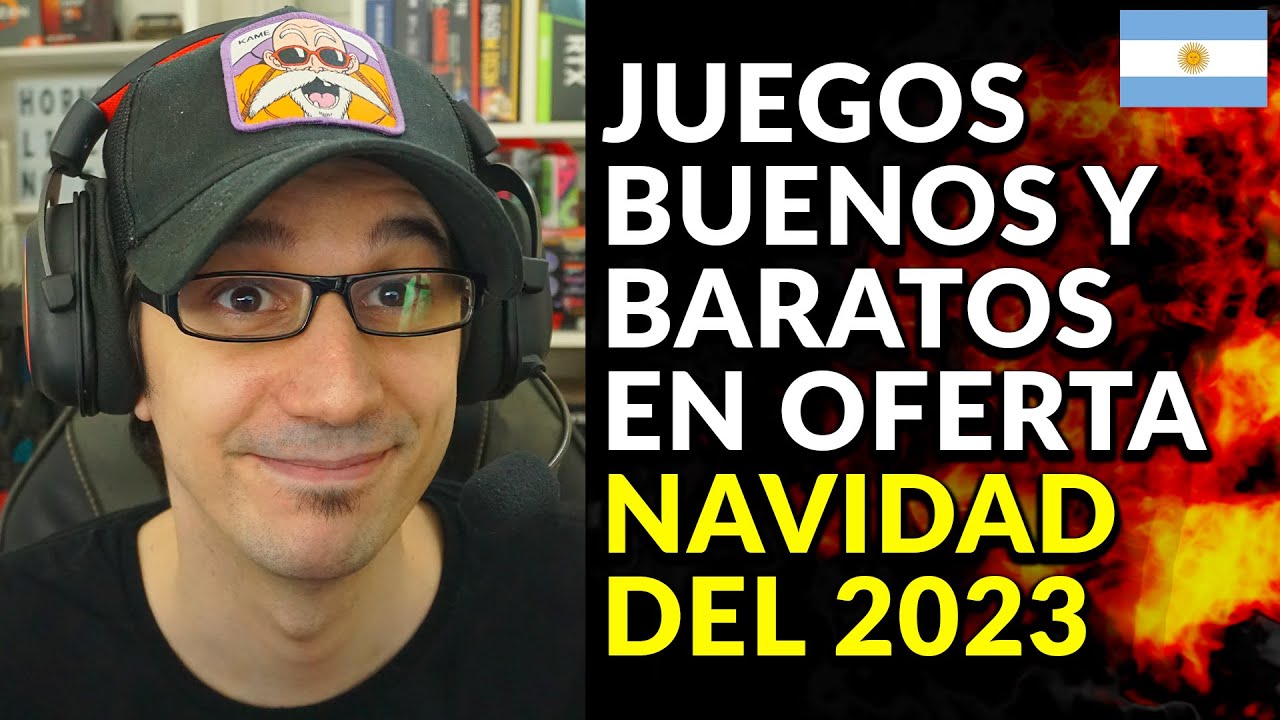 JUEGOS BUENOS Y BARATOS EN OFERTA PARAR COMPRAR EN NAVIDAD DEL 2023 - STEAM - XBOX - UBISOFT - GOG