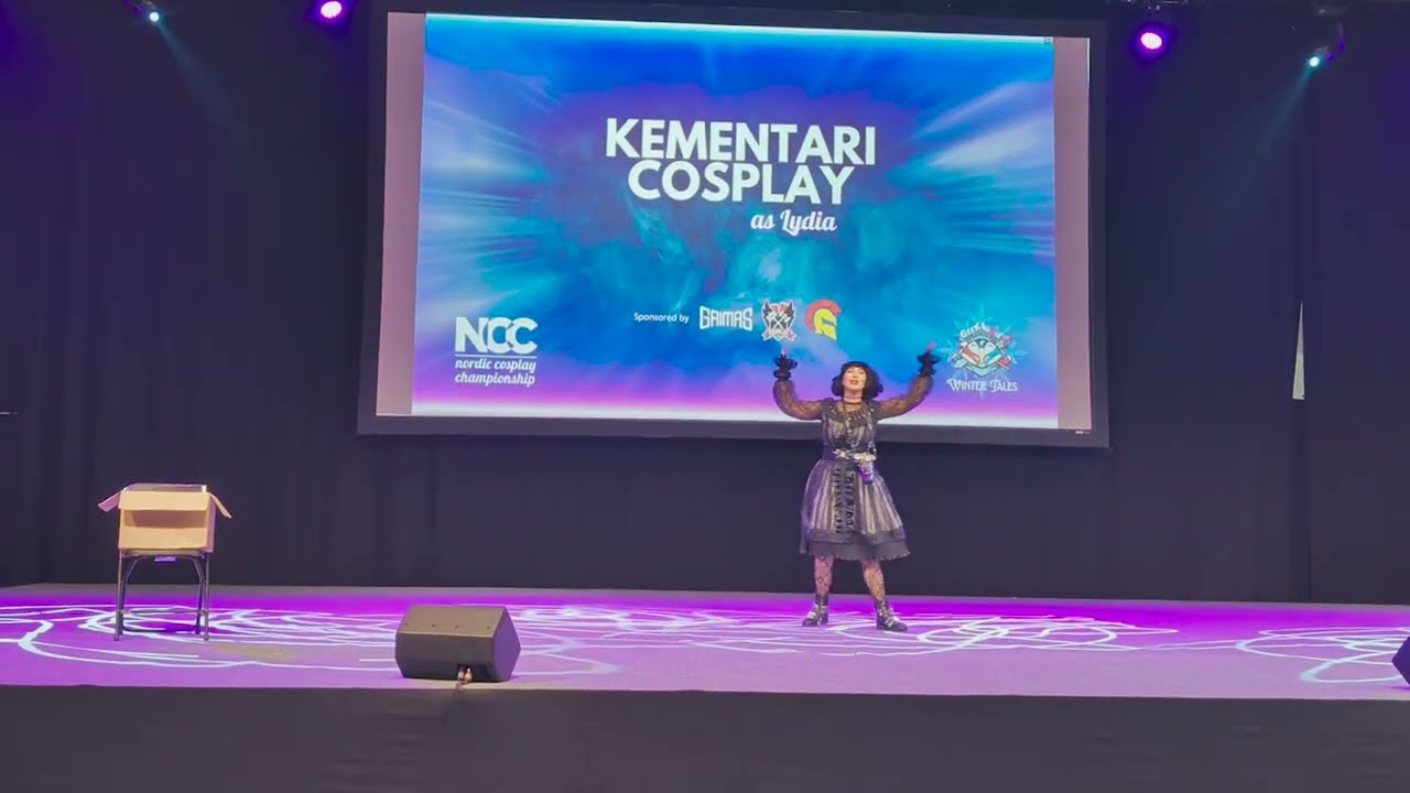 Geek Village: Winter Tales 2025 - Belgian NCC qualifier - Kementari cosplay as 'Lydia'