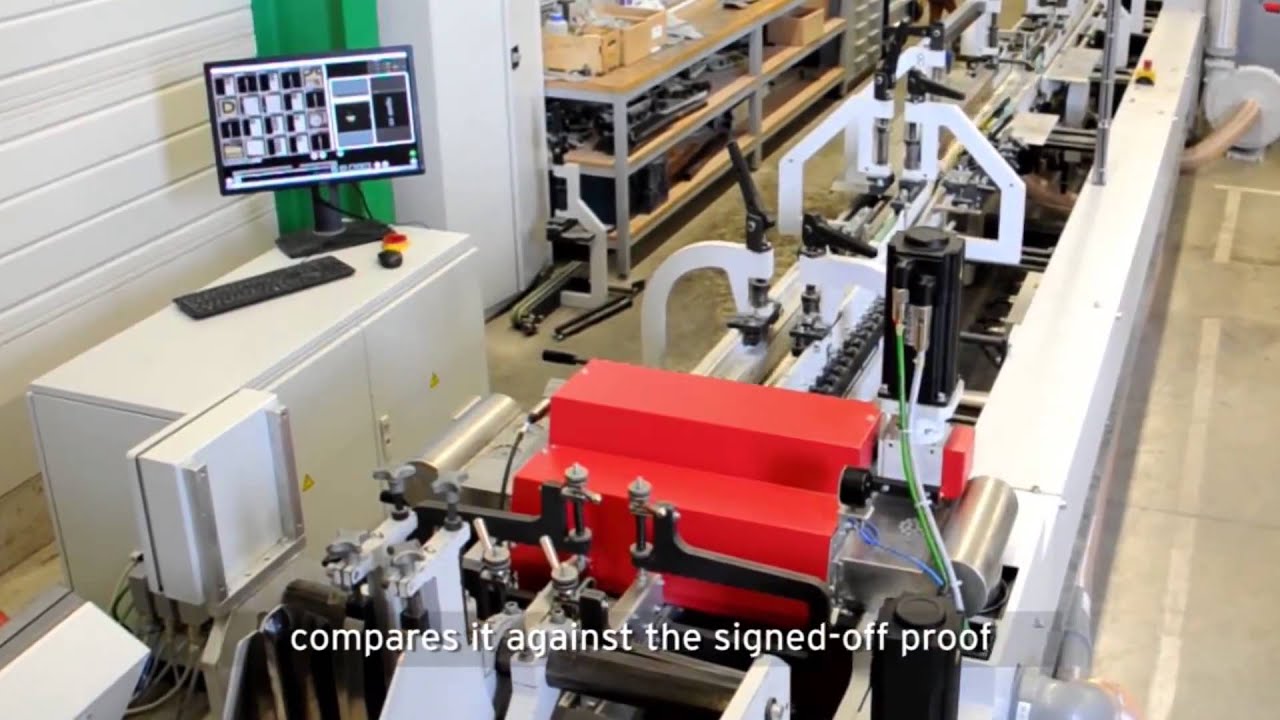 Kohmann -Print Inspection on a Folder Gluer   EyeC ProofRunner Carton Retrofit EN