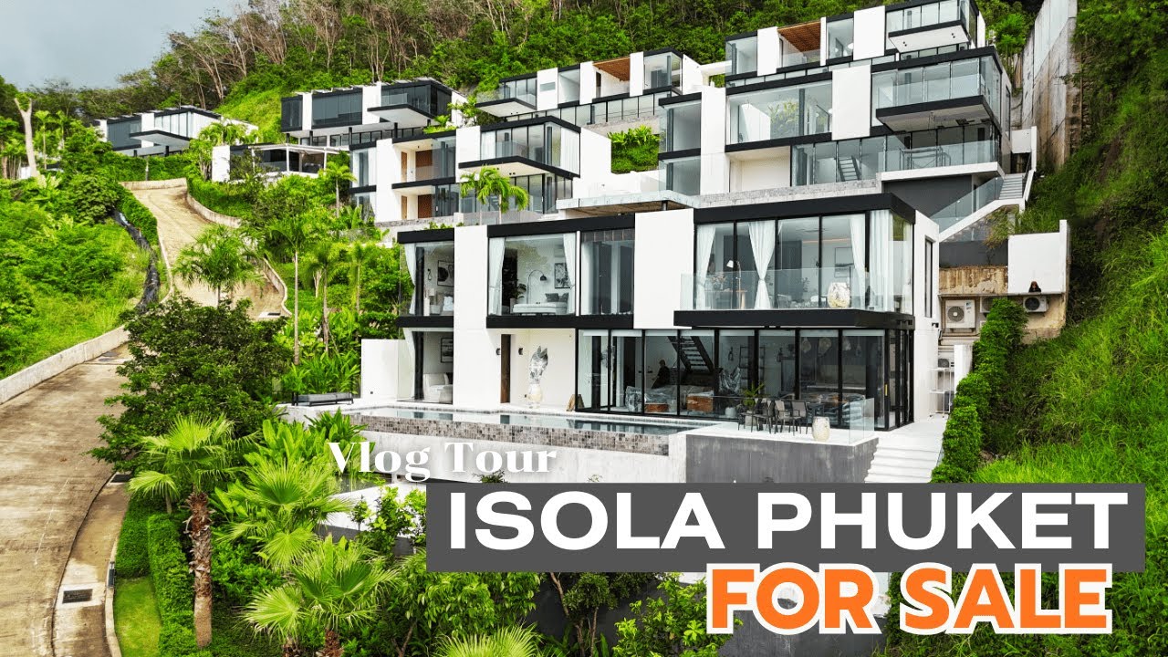 VILLA FOR SALE !  ISOLA PHUKET at Layan Beach , PhuketThailand