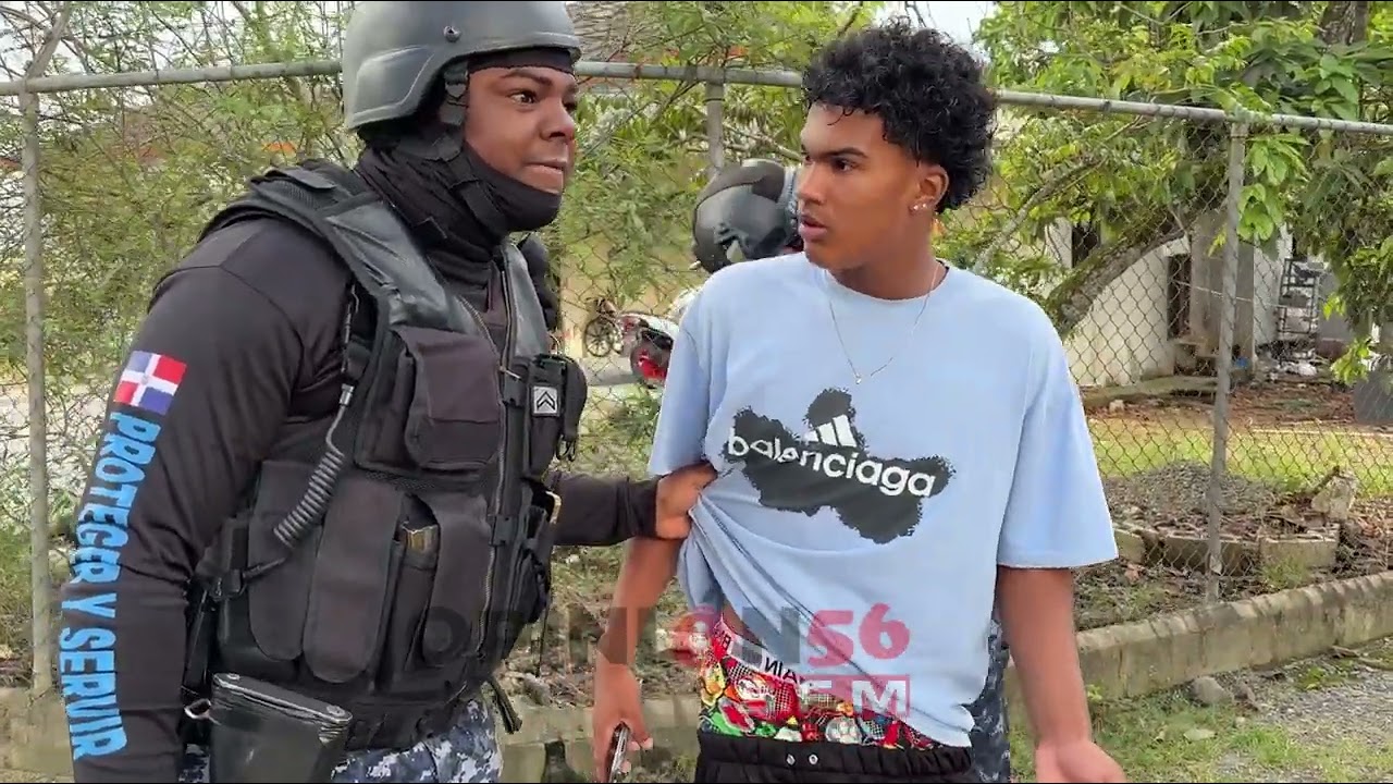 Martes santos&rdquo; recorrido de la Policia en San Francisco de Macor&iacute;s 