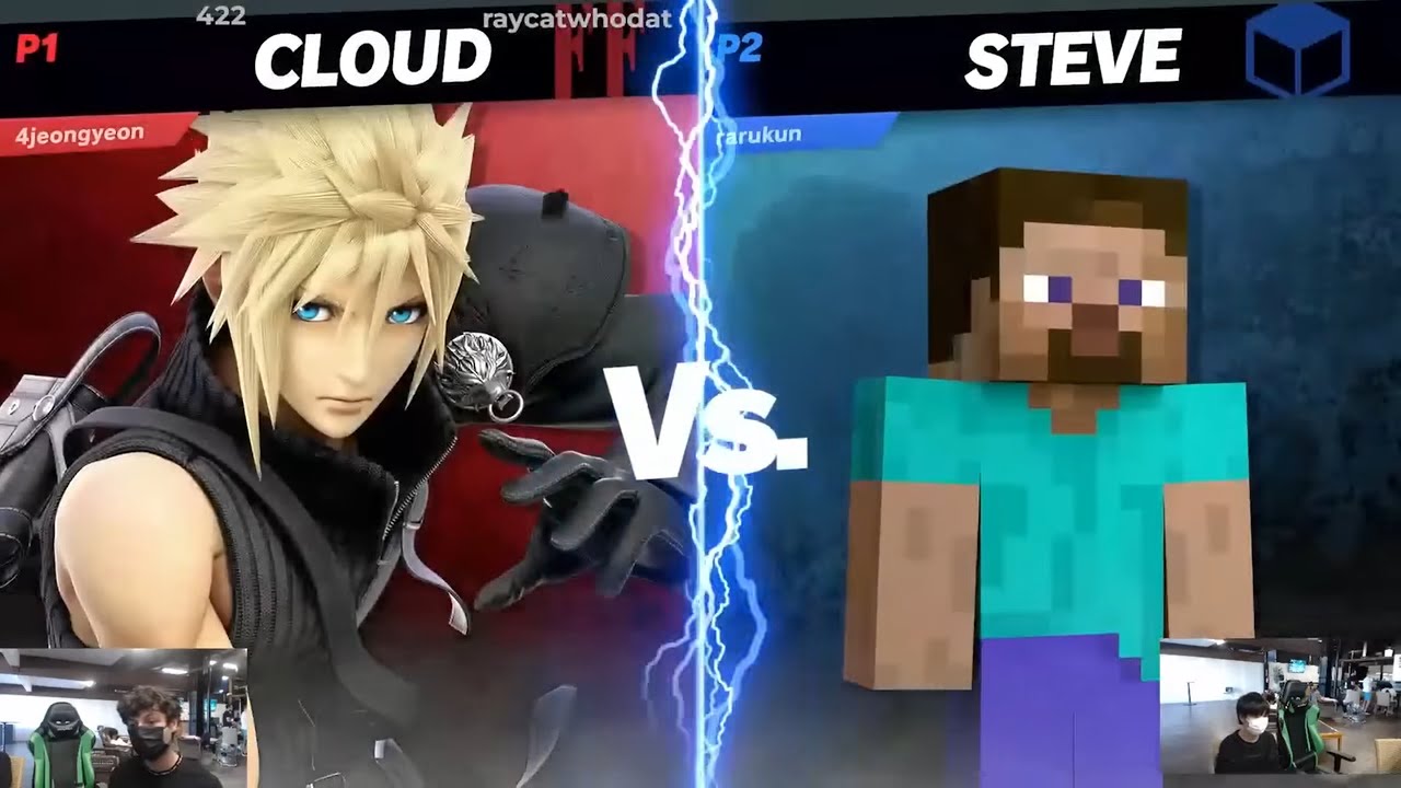 Sparg0 (Cloud) vs Acola (Steve) || あcola (スティーブ) vs Sparg0 (クラウド) | Gimvitational Practice (3 of 3)