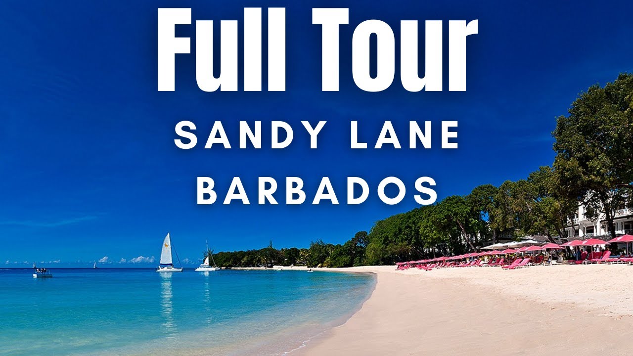 Sandy Lane Hotel Barbados - Tour - Check out this amazing hotel and beach!
