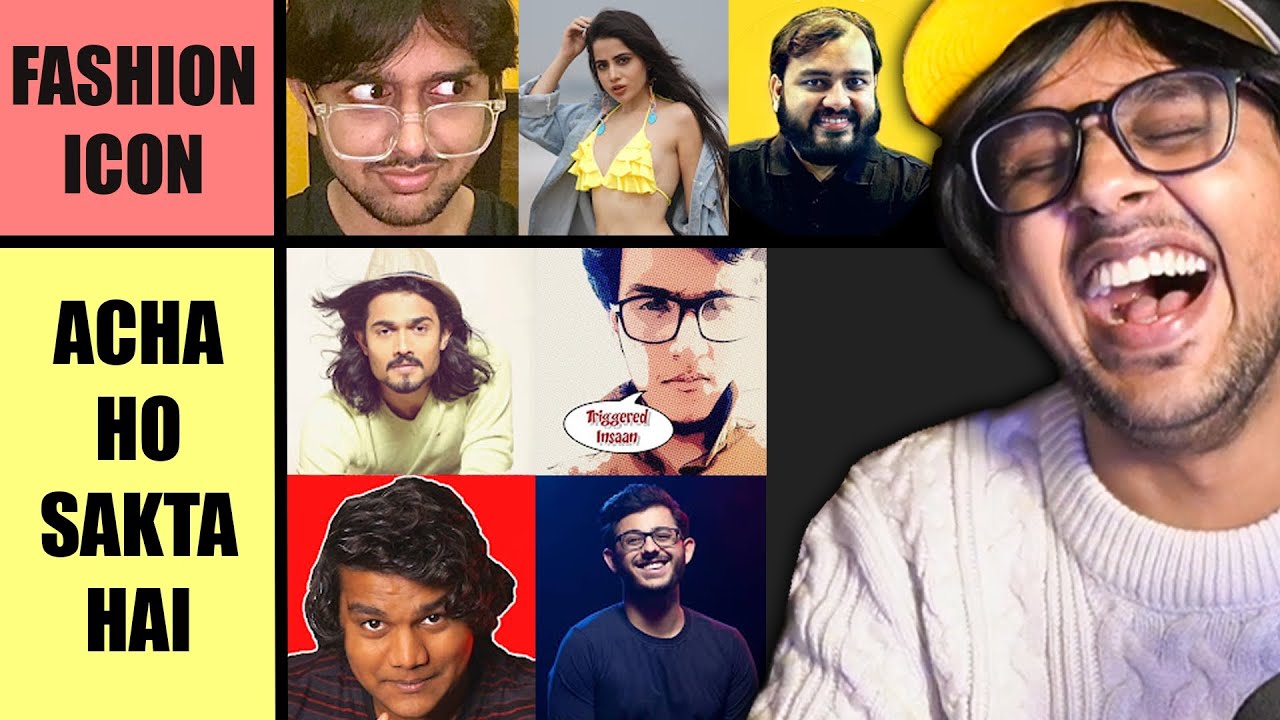 Rachitroo Ranks Indian Youtuber's OUTFITS!!