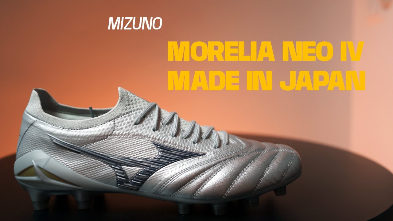 Mizuno Morelia Neo IV Beta Made in Japan Unboxing 4K